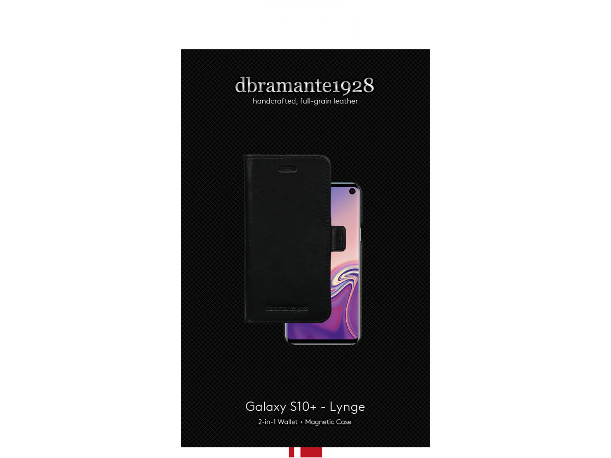 dbramante1928 Lynge 2in1 Case Zwart - Samsung Galaxy S10+ hoesje