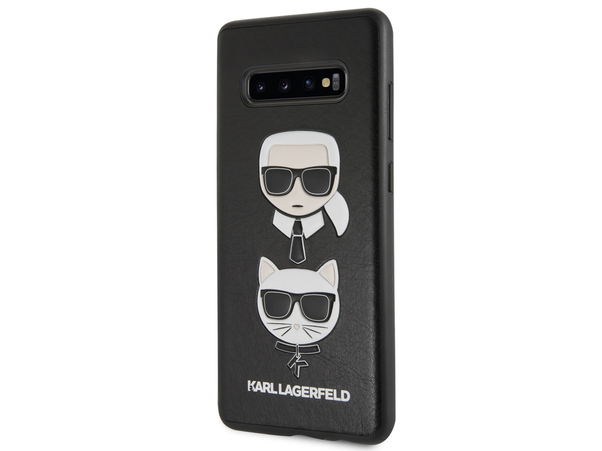 Karl Lagerfeld & Choupette Case - Samsung Galaxy S10+ Hoesje