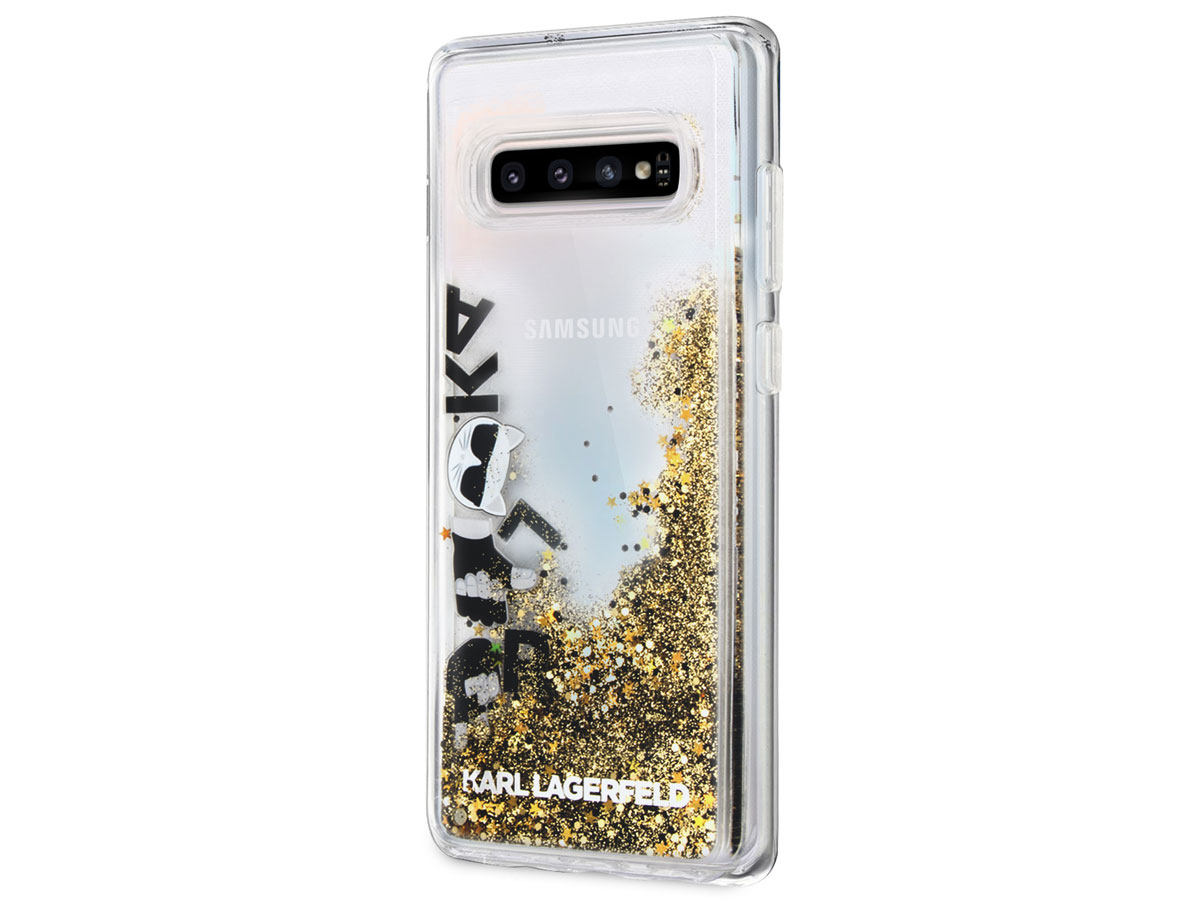 Karl Lagerfeld Iconic Charms Case - Samsung Galaxy S10+ Hoesje