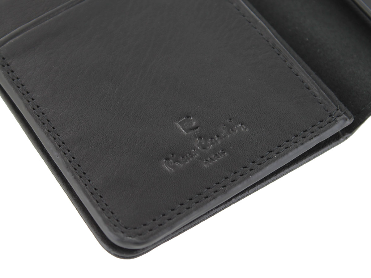 Pierre Cardin True Wallet Case Zwart Leer - Galaxy S10+ hoesje