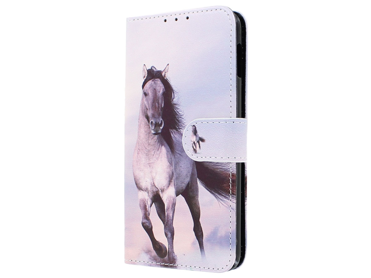 Paarden Bookcase - Samsung Galaxy S10e hoesje