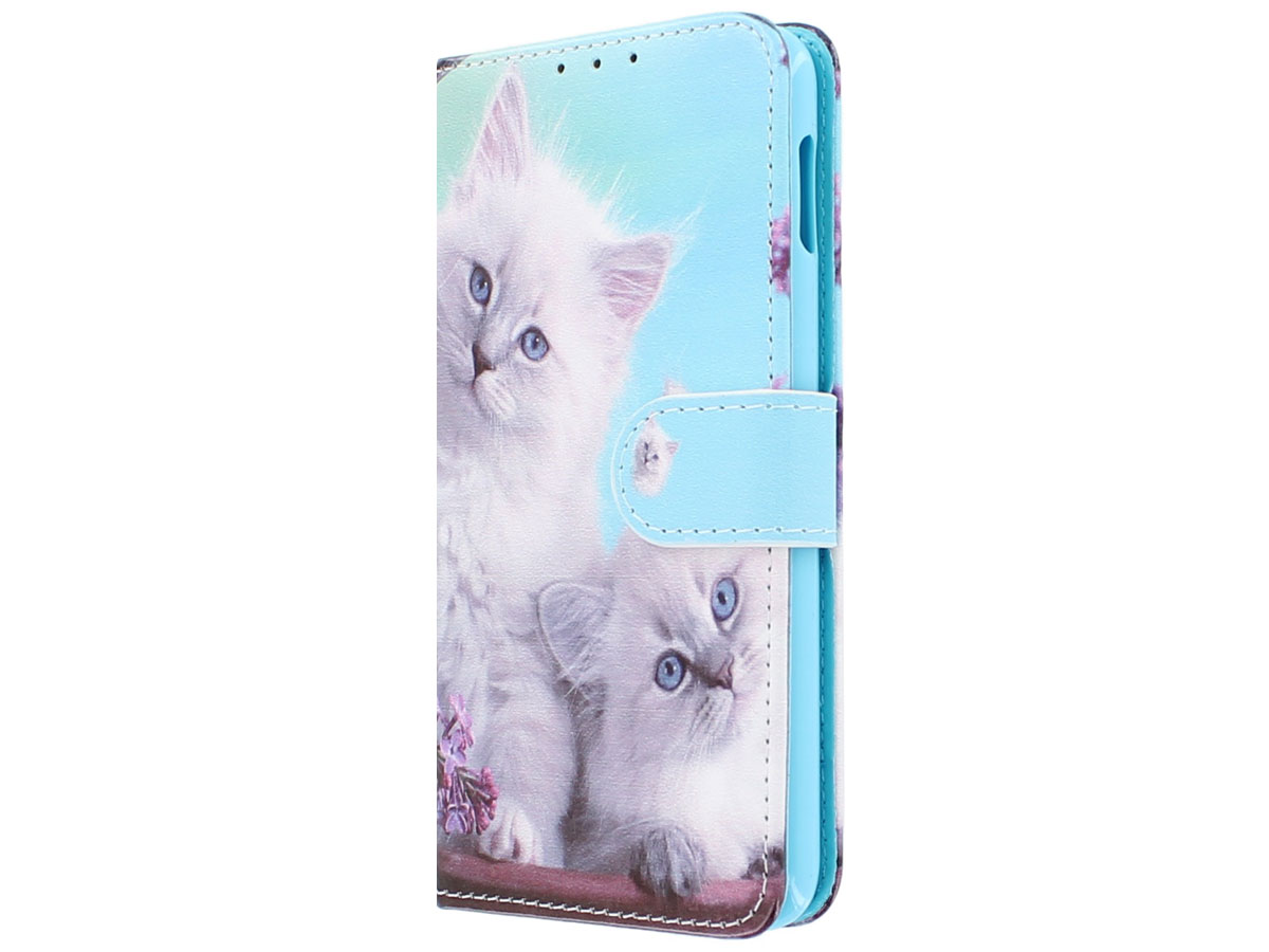 Poezen Katten Bookcase - Samsung Galaxy S10e hoesje