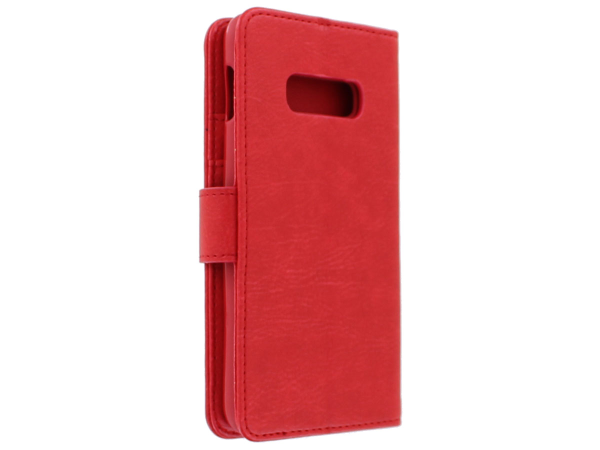 Book Case Mapje Rood - Samsung Galaxy S10e hoesje