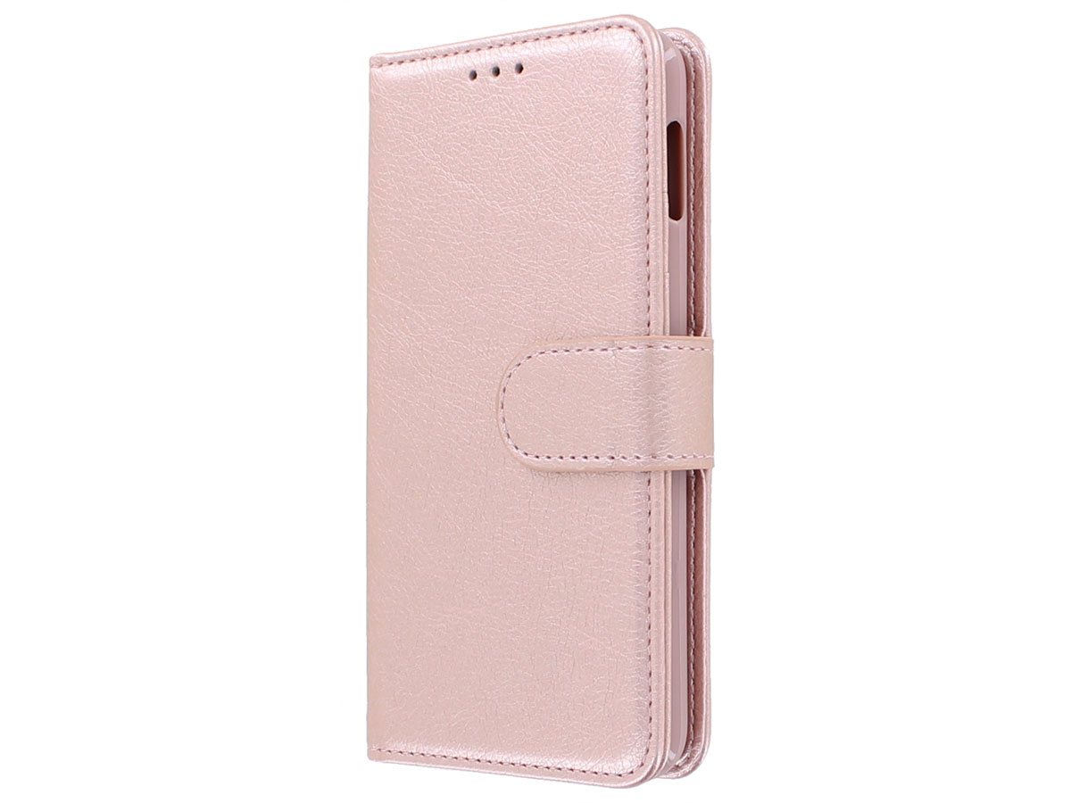 Book Case Mapje Rosé Goud - Samsung Galaxy S10e hoesje