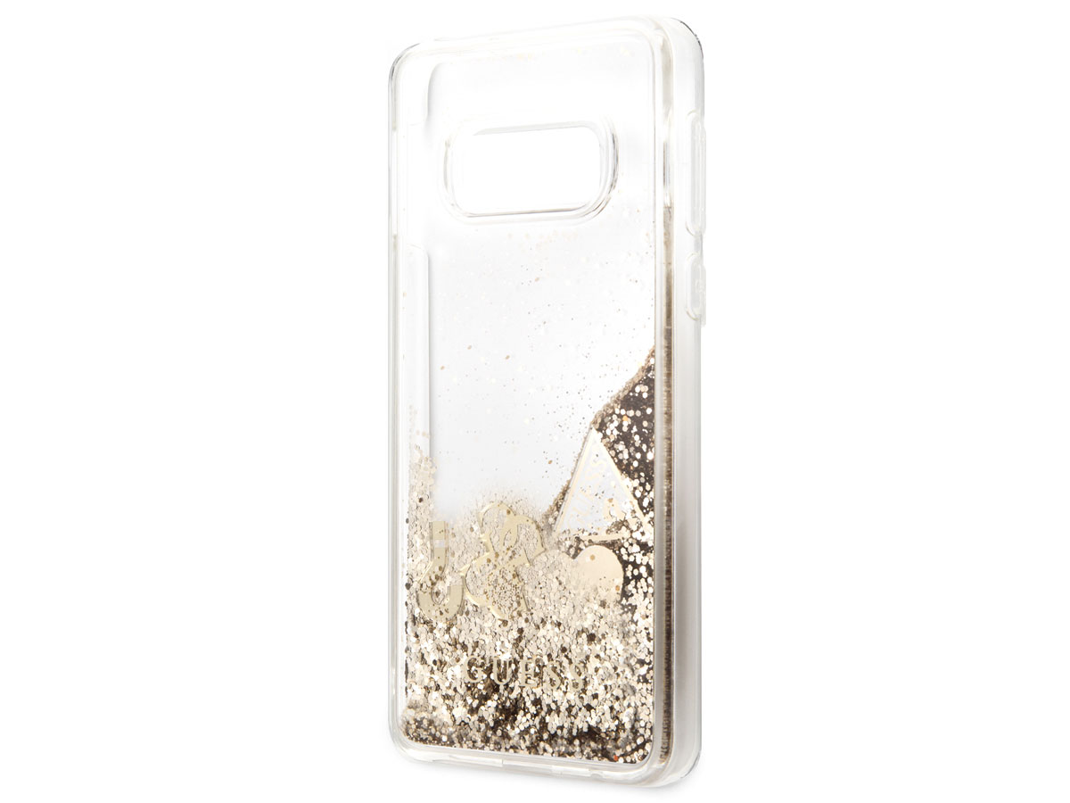 Guess Charms Liquid Glitter Case - Samsung Galaxy S10e hoesje