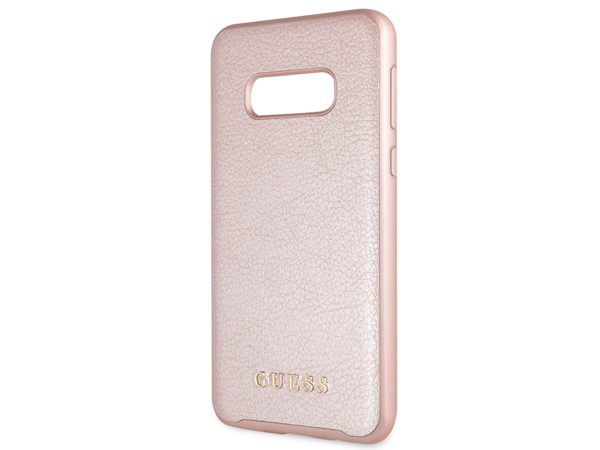 Guess Iridescent Case Rosé - Samsung Galaxy S10e hoesje