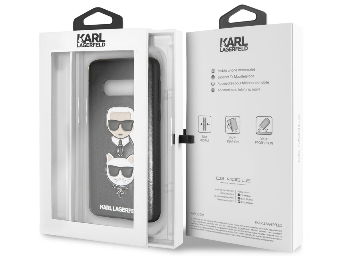 Karl Lagerfeld & Choupette Case - Samsung Galaxy S10e Hoesje