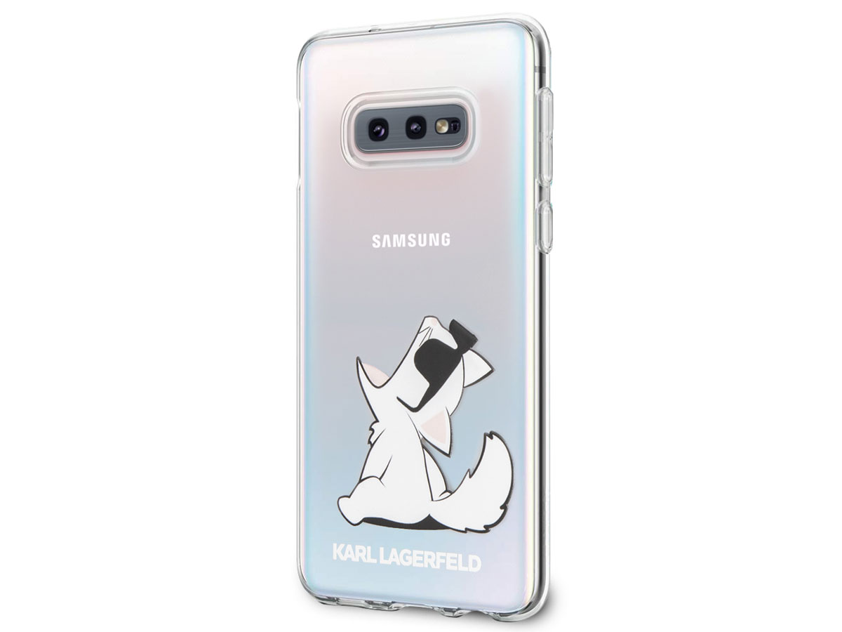 Karl Lagerfeld Fun Choupette Case - Samsung Galaxy S10e Hoesje