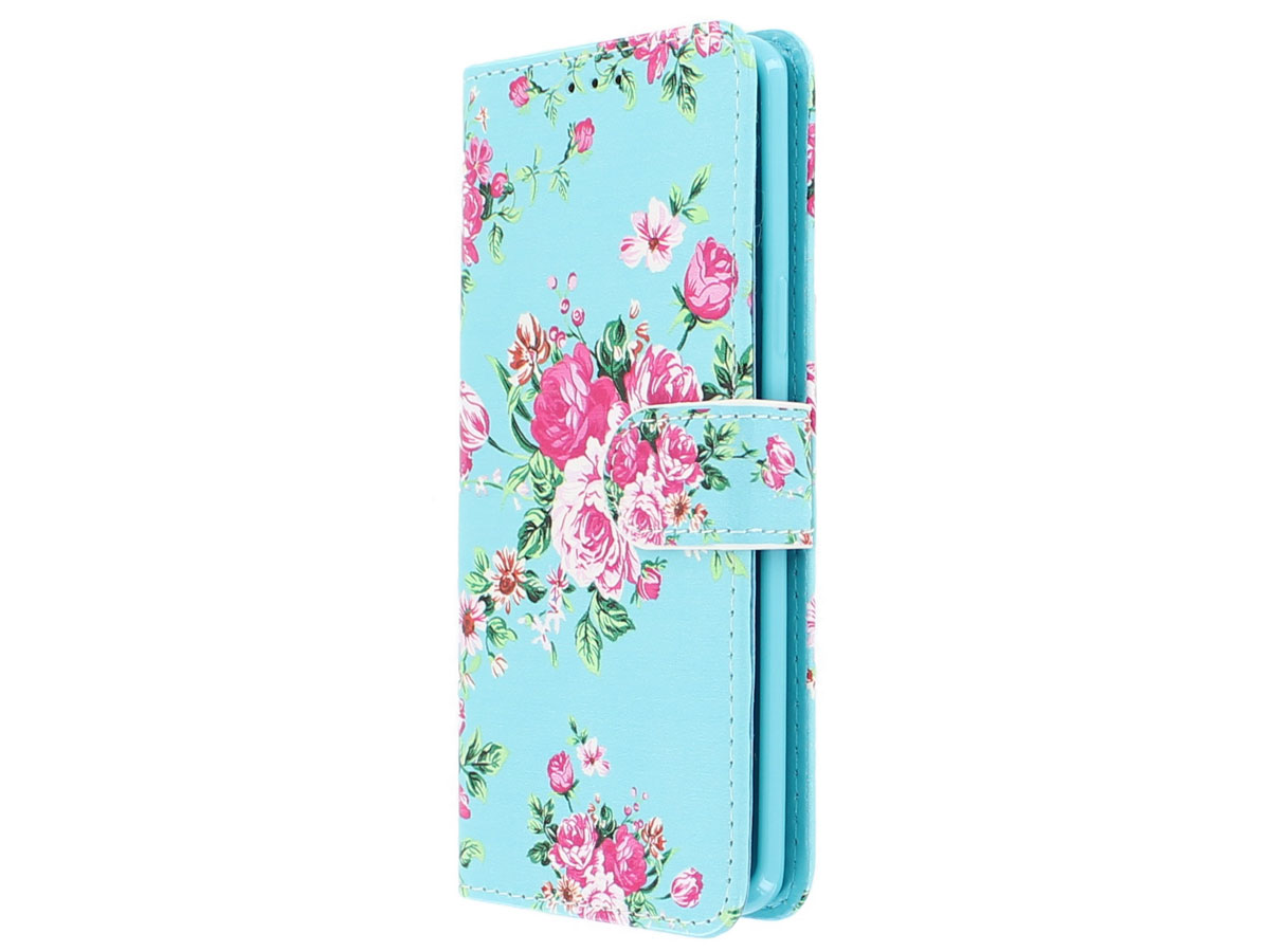 Flower Bookcase Wallet - Samsung Galaxy S9 hoesje