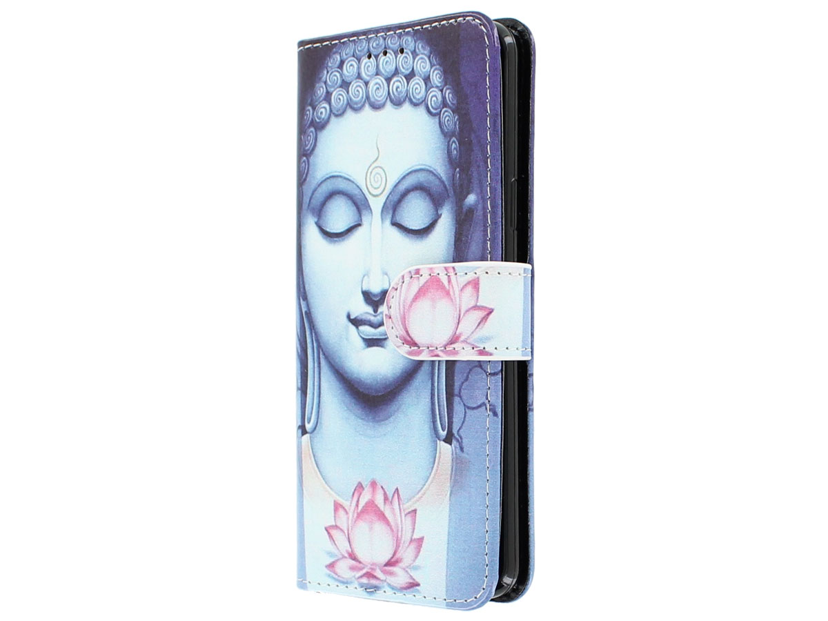 Boeddha Lily Bookcase Wallet - Samsung Galaxy S9 hoesje