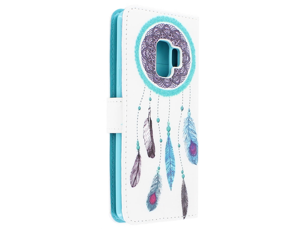 Dreamcatcher Bookcase Wallet - Samsung Galaxy S9 hoesje