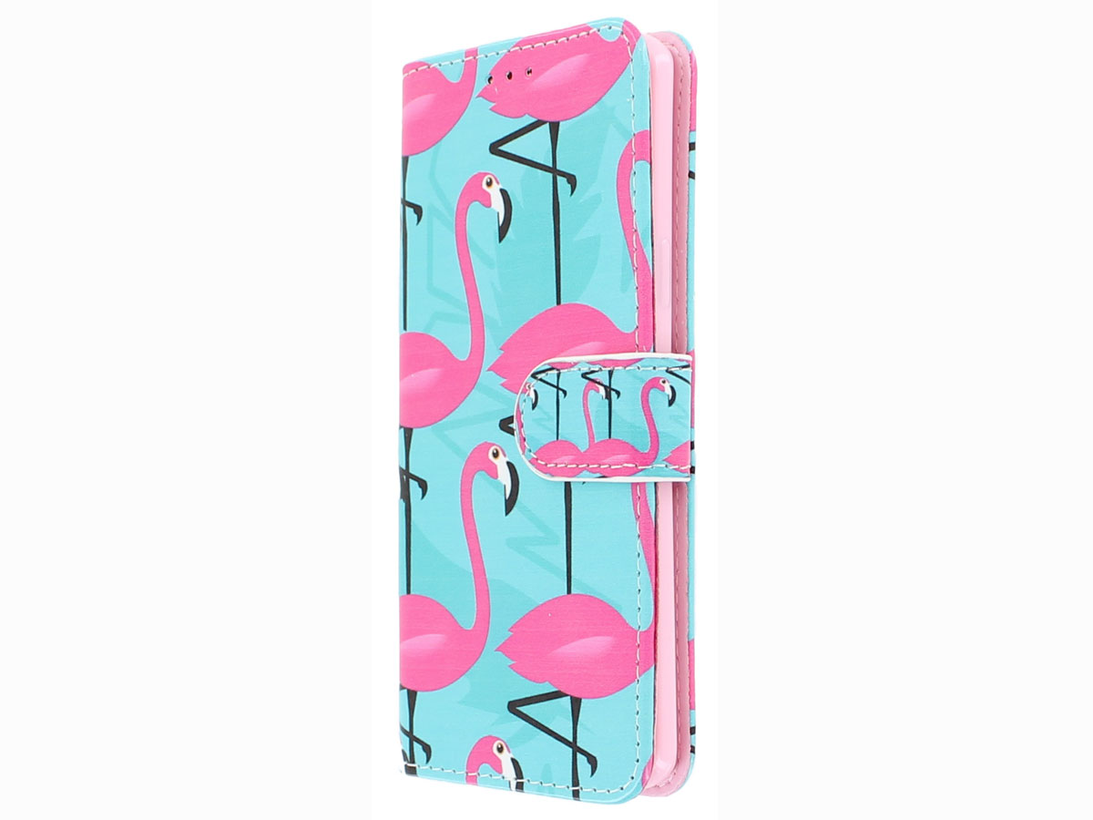 Flamingo Bookcase Wallet - Samsung Galaxy S9 hoesje
