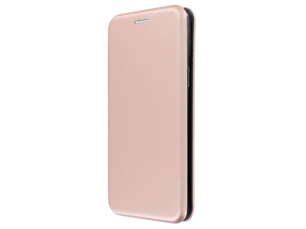 Elegant Bookcase Rose Goud - Samsung Galaxy S9 hoesje