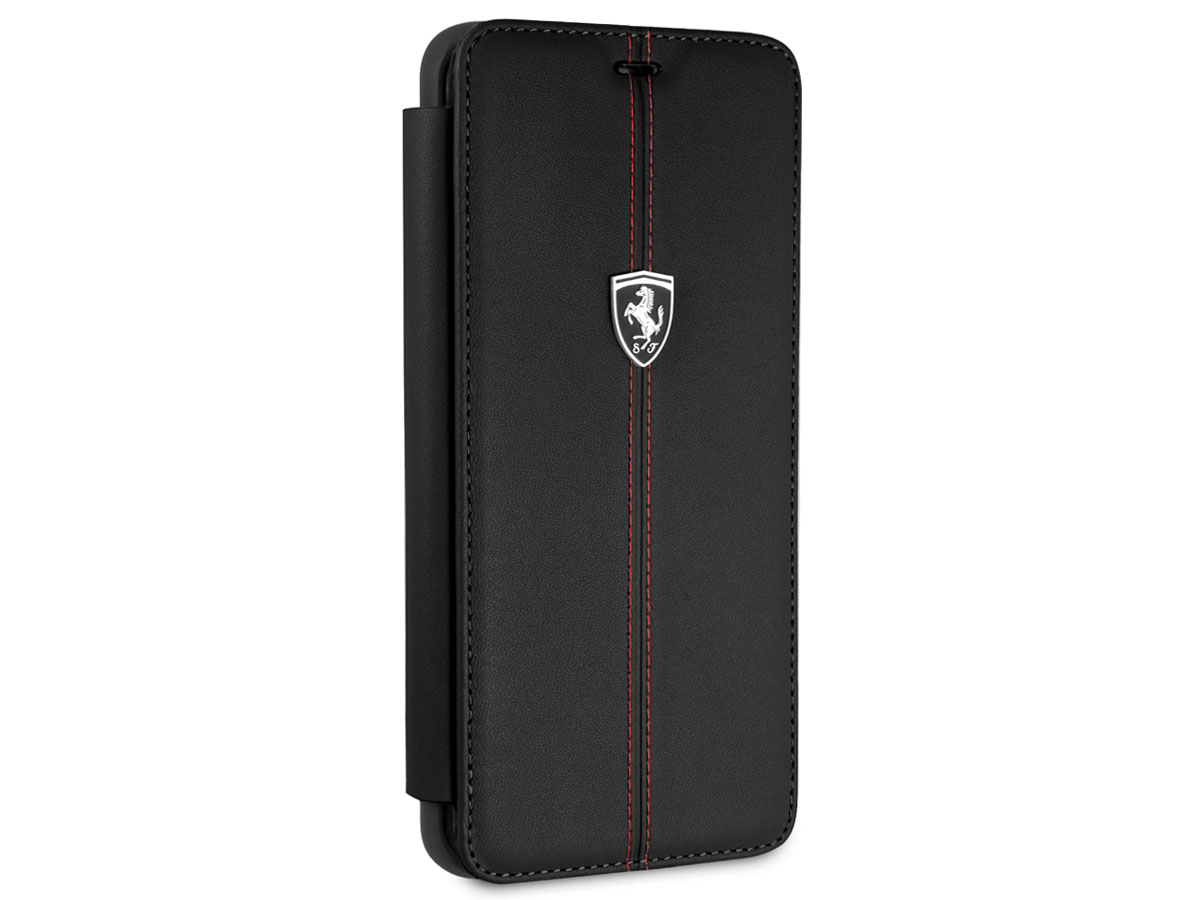 Ferrari Leather Bookcase - Samsung Galaxy S9 Hoesje