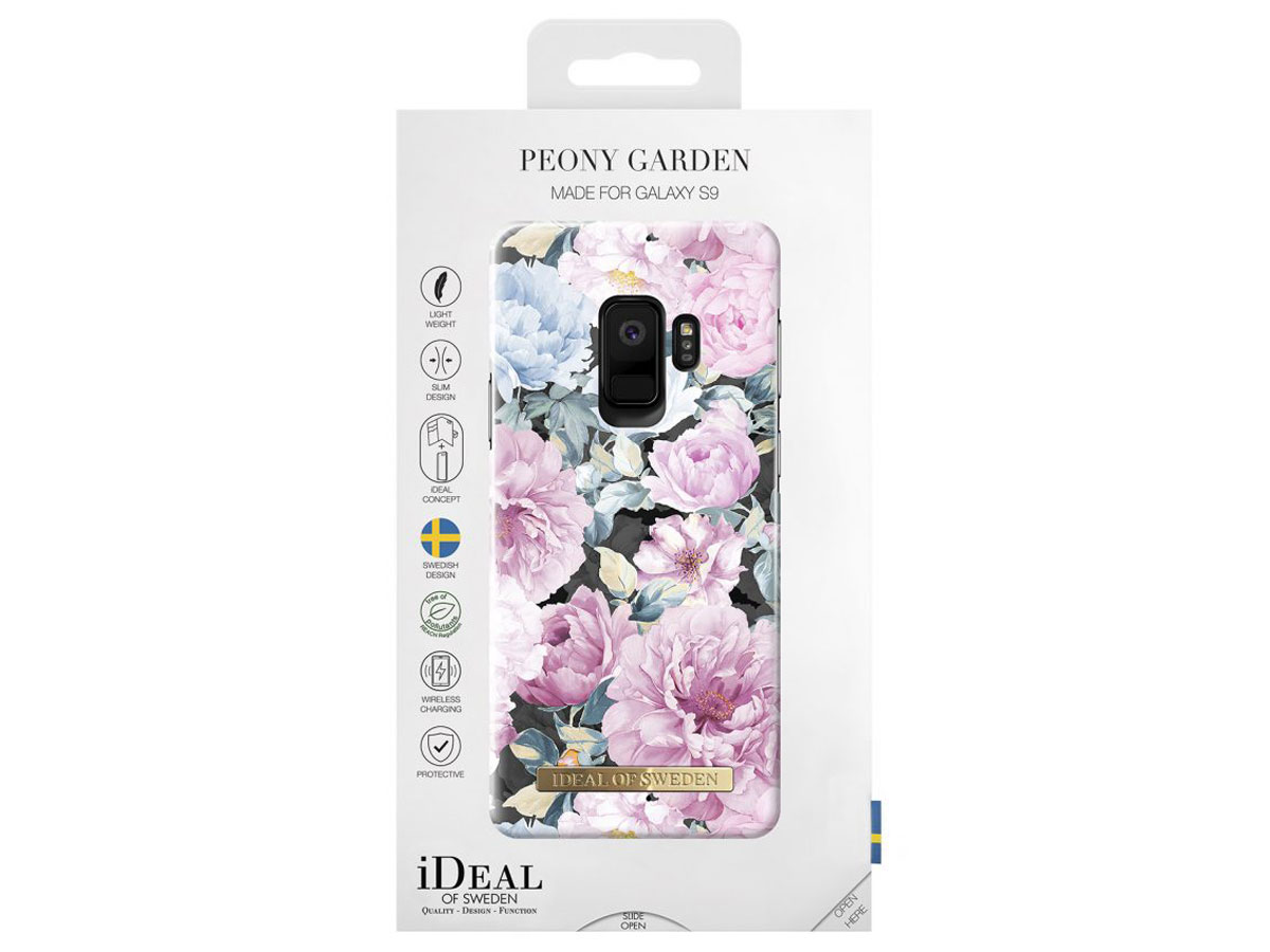 iDeal of Sweden Peony Garden Case - Galaxy S9 hoesje