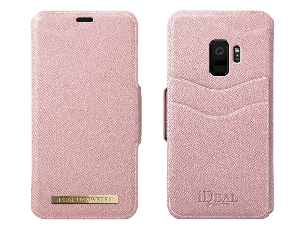 iDeal of Sweden Fashion Wallet Roze - Galaxy S9 hoesje