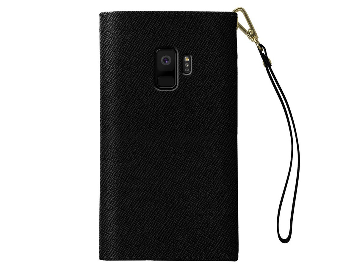 iDeal of Sweden Mayfair Clutch Zwart - Galaxy S9 hoesje