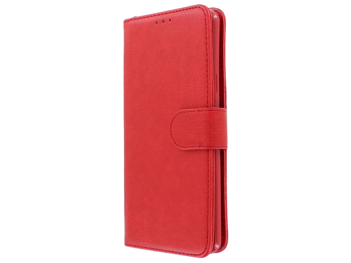 Bookcase Deluxe Rood - Samsung Galaxy S9+ hoesje
