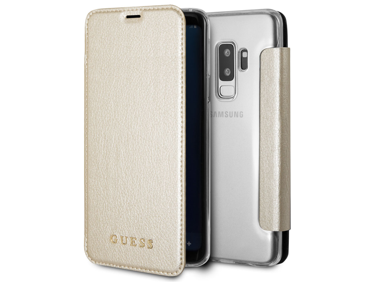 Moedig aan ZuidAmerika constant Guess Iridescent Samsung Galaxy S9+ hoesje kopen? Goud