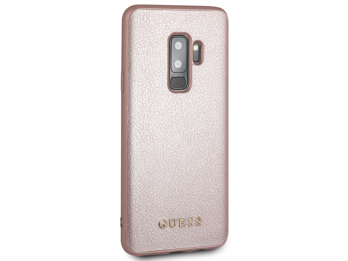 Guess Iridescent Case Rosé - Samsung Galaxy S9+ hoesje