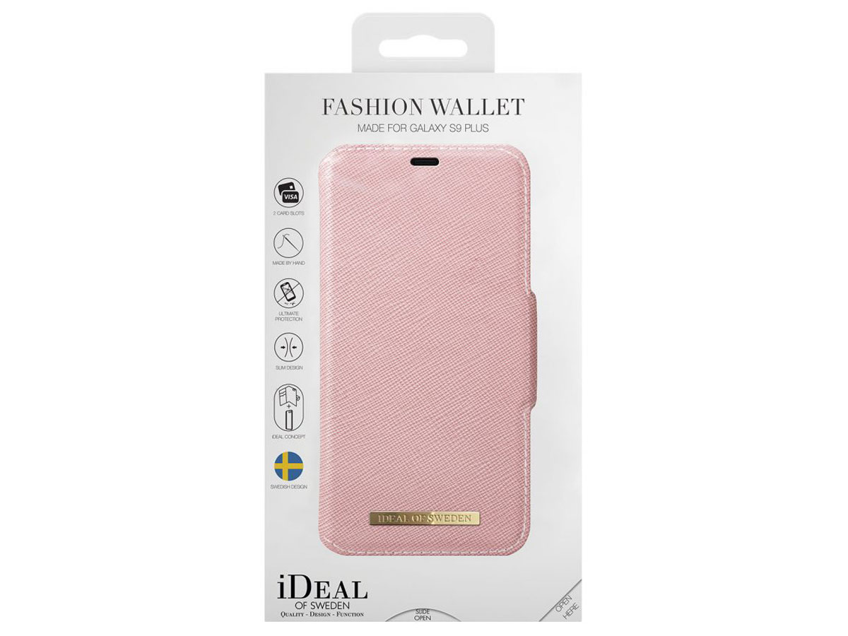 iDeal of Sweden Fashion Wallet PNK - Galaxy S9+ hoesje