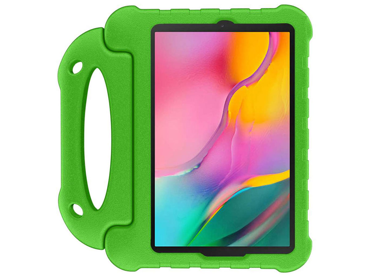 opgroeien paus Minachting Galaxy Tab A 10.1 2019 hoesje Kinderhoes Case Groen