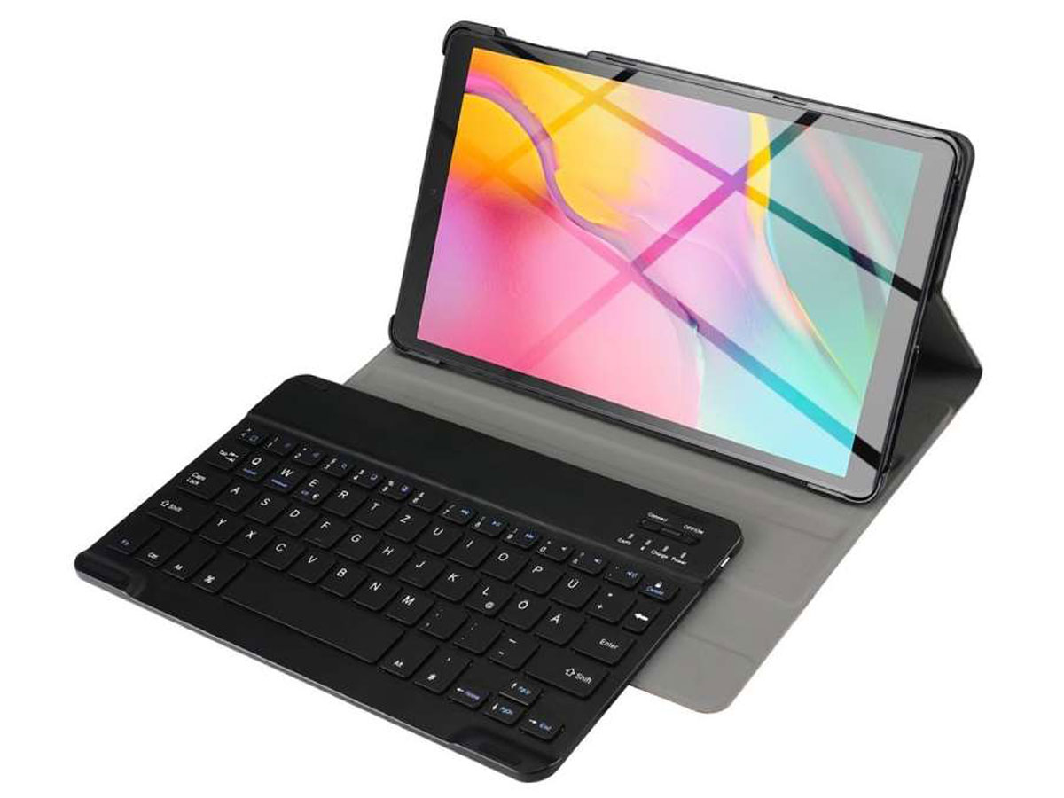 Geschiktheid Soms wijn Galaxy Tab A 10.1 2019 Toetsenbord Hoes Case QWERTY