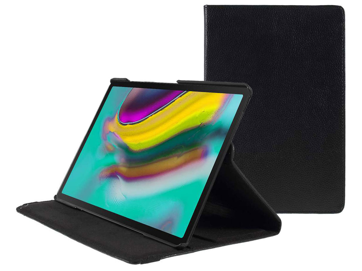 Turn Folio 360 Case - Samsung Galaxy Tab A 10.1 2019 Hoesje Zwart