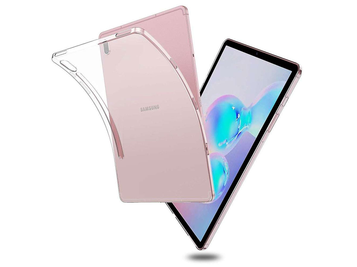 Doorzichtige TPU Skin Case - Transparant Samsung Galaxy Tab S6 Hoesje