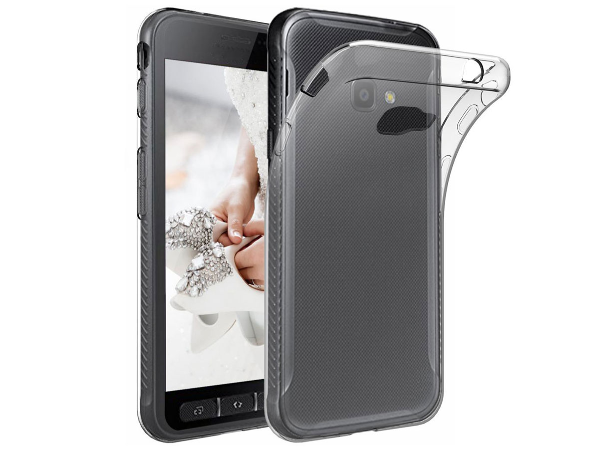 Transparante TPU Case - Samsung Galaxy Xcover 4s hoesje