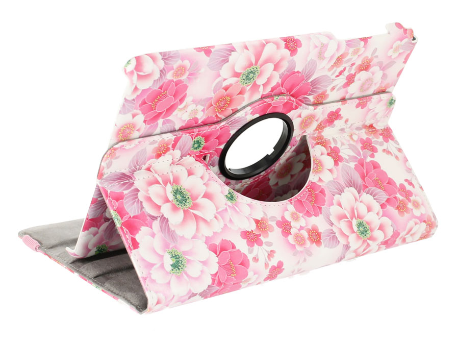 Floral Stand Case - Samsung Galaxy Tab A 9.7 Hoesje