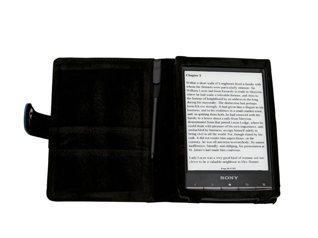 Gecko Luxe Kunstleren Case voor Sony Reader PRS-T1