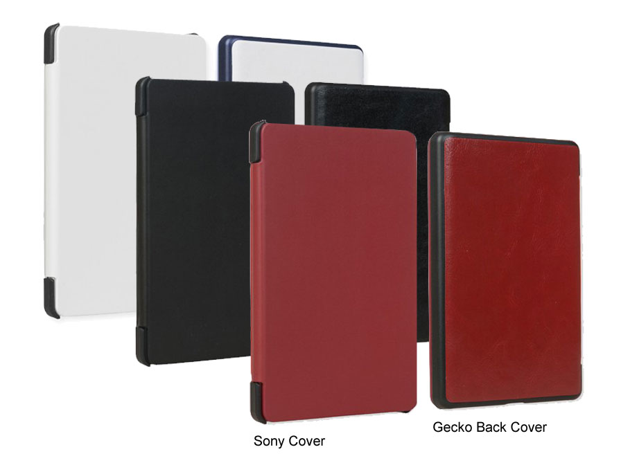 Gecko Back Cover - Beschermt achterkant van de Sony PRS-T3 