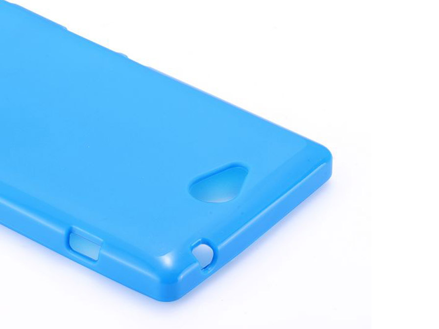 Color Series TPU Soft Case Hoesje voor Sony Xperia C
