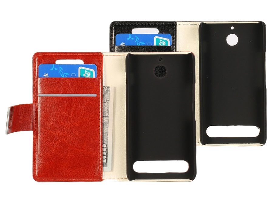 Classic Wallet Case - Hoesje voor Sony Xperia E1