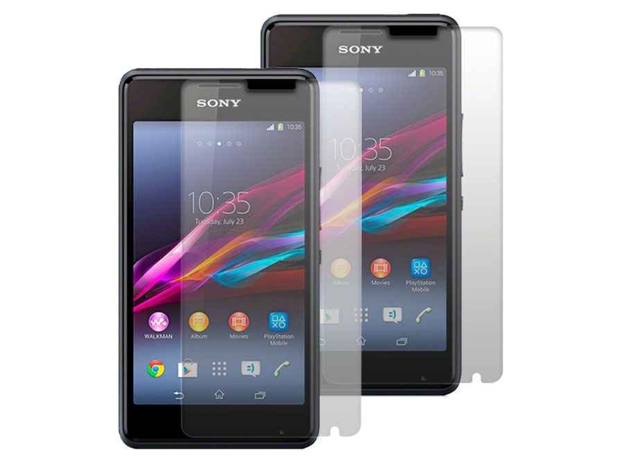 Clear Screenprotector voor Sony Xperia E1 (2-pack)