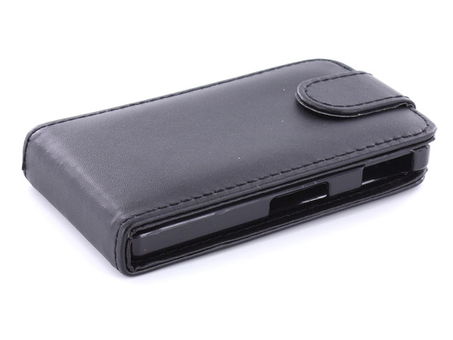 Business Leather Case voor Sony Xperia Go (ST27i)