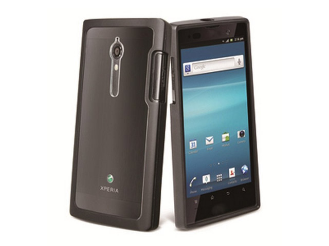 Muvit Bimat Back TPU Crystal Case voor Sony Xperia Ion