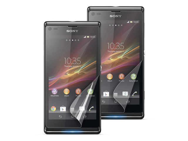 Muvit Screenprotector Glossy & Matte voor Sony Xperia L