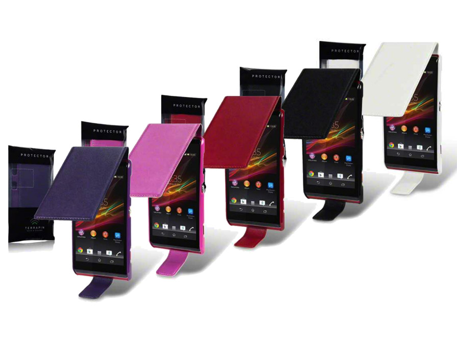 CaseBoutique UltraSlim Topflip Case Hoesje voor Sony Xperia L