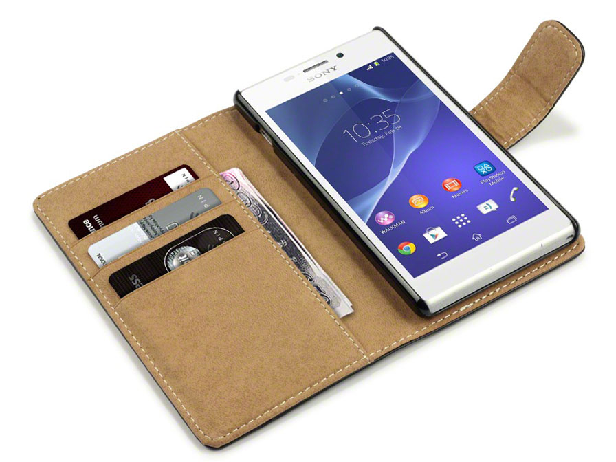CaseBoutique Wallet Case - Sony Xperia M2 Hoesje