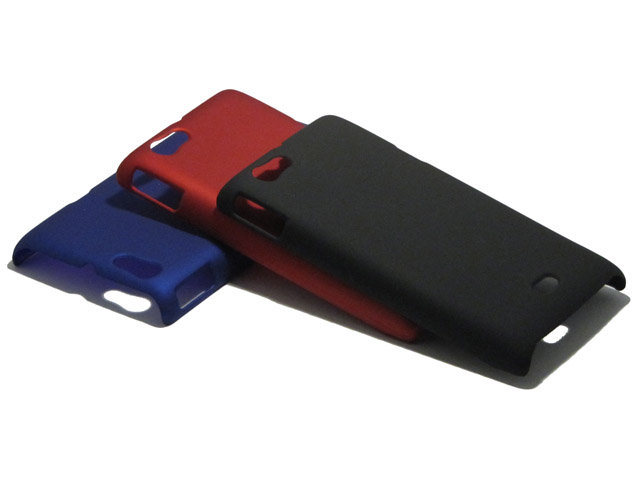 Color Series Hard Case Hoesje voor Sony Xperia Miro