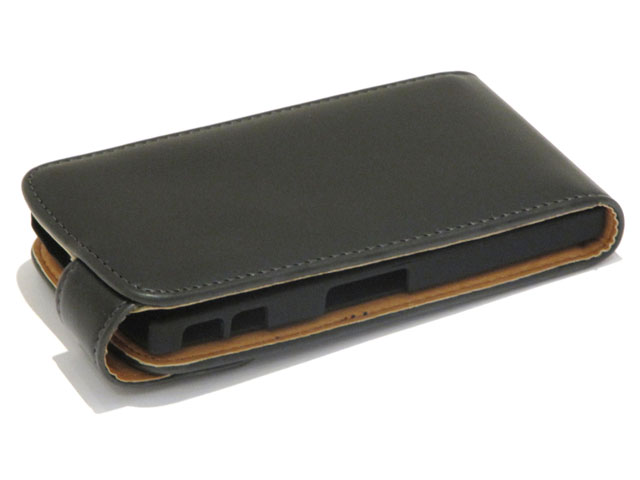 Classic Leather Flip Case voor Sony Xperia P (LT22i)