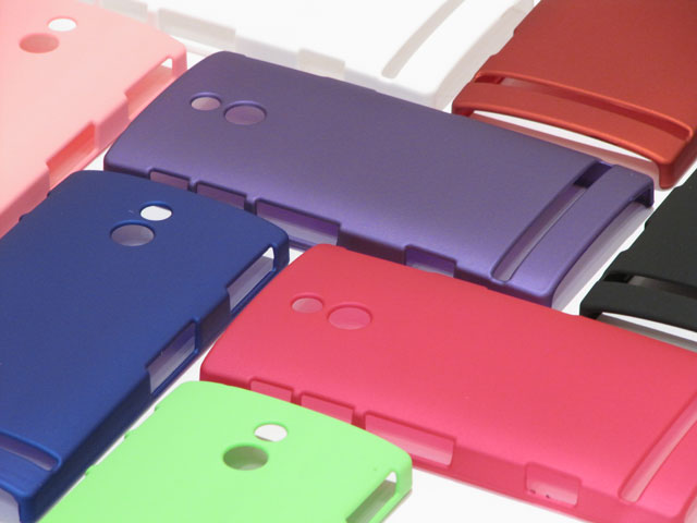 Color Series Hard Case Hoesje voor Sony Xperia P (LT22i)