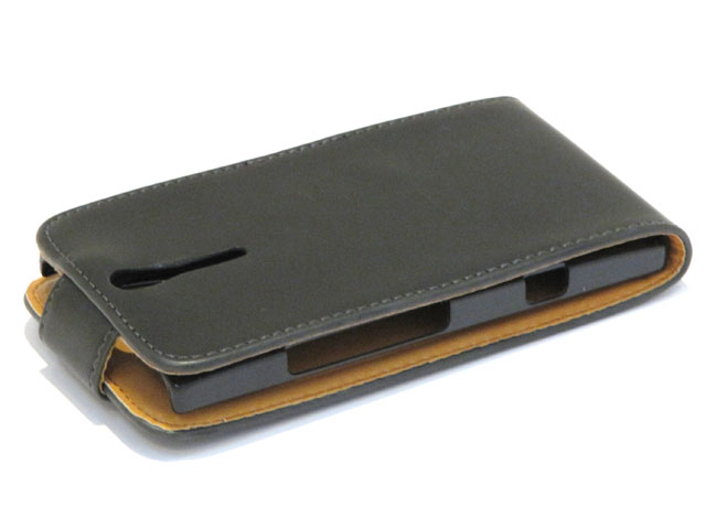 Classic Leather Case voor Sony Xperia S
