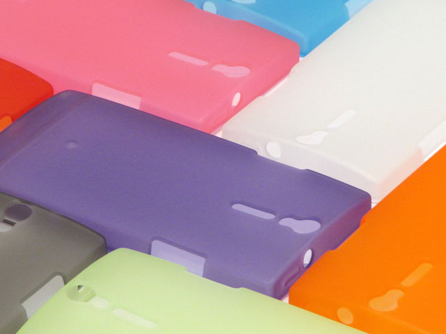 Color Series TPU Case Hoes voor Sony Xperia S