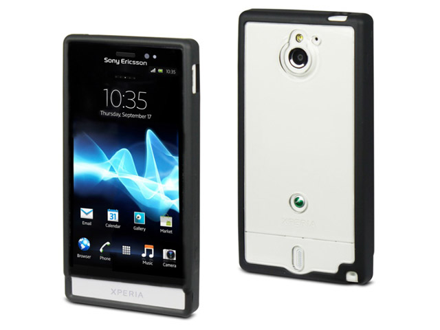 Muvit Bimat Back TPU Crystal Case voor Sony Xperia Sola