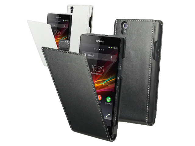Muvit Slim Elegant Leather Case Sony Xperia Z