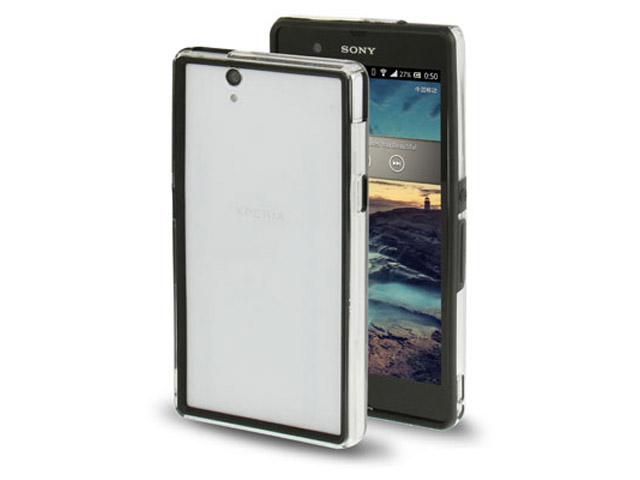 regeling Corporation ei Transparant Bumper Case Hoes voor Sony Xperia Z