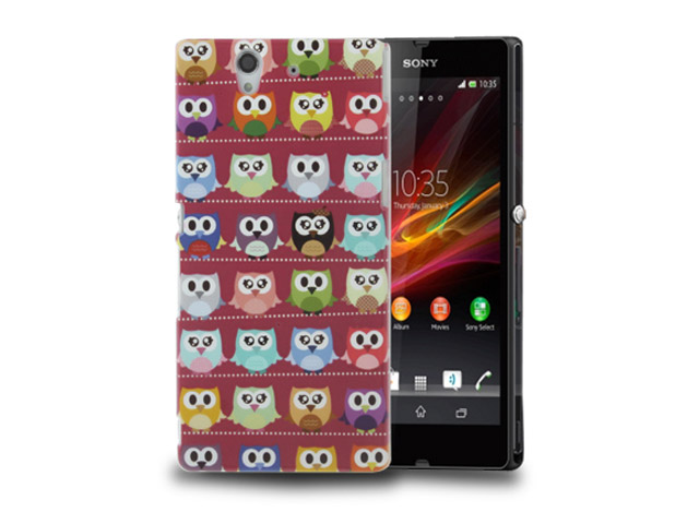 Owl Fashion Hard Case voor Sony Xperia Z